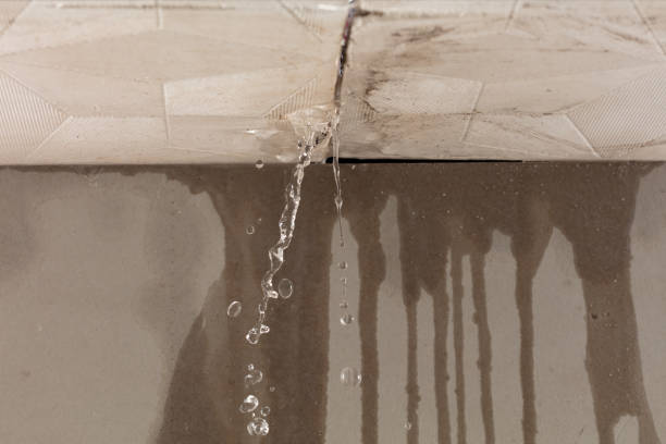 Professional Sewage Cleanup technician working in Mineral City, OH